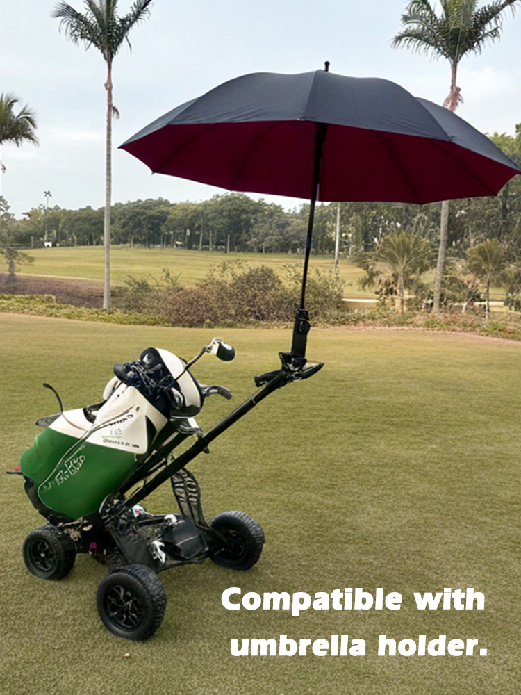 golf umbrella with holder