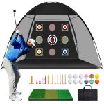 Aeswgof Folding Golf Net Indoor | Best Golf Nets for Home