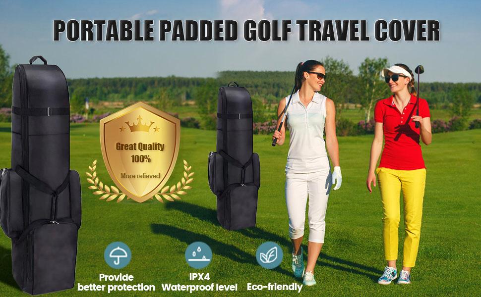 golf bags on wheels