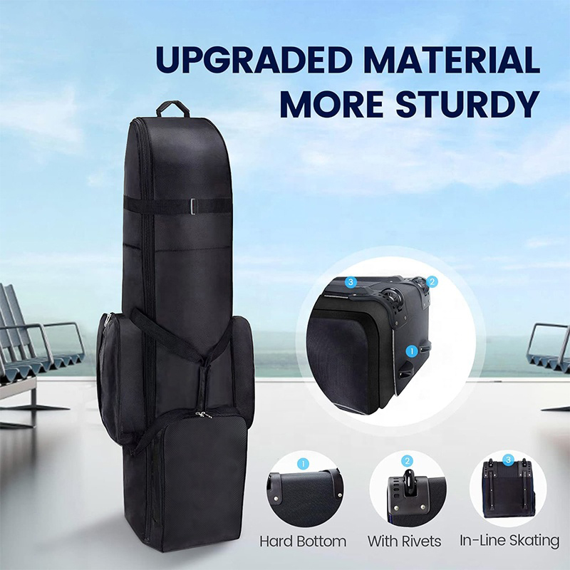 golf bags with wheels