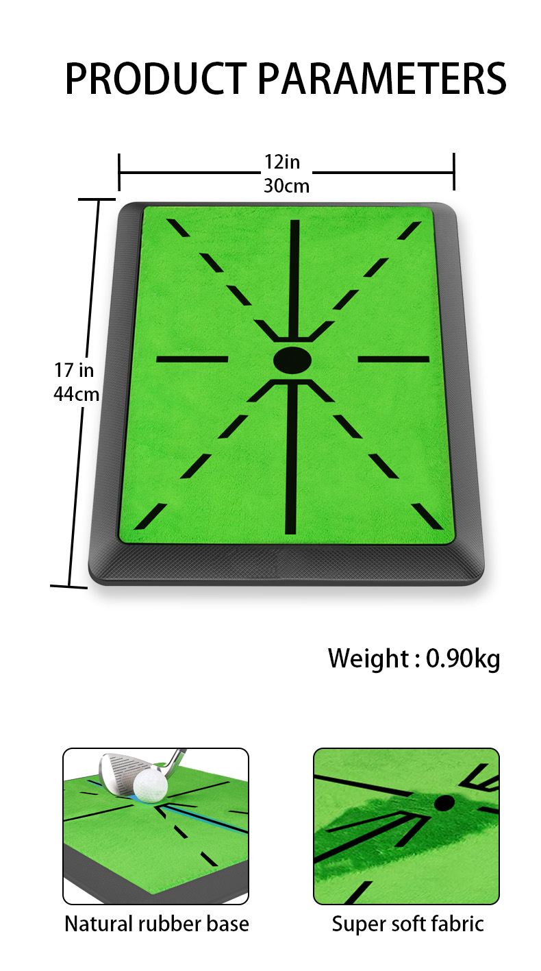 Aeswgof golf divot training mat