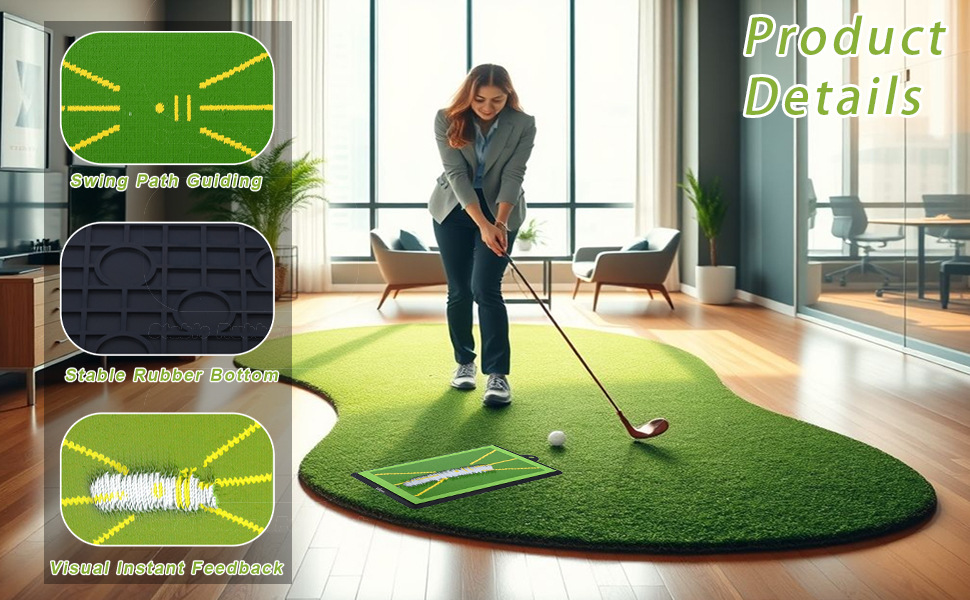 Golf Training Mat Features