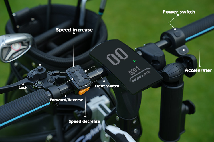 2400W golf cart
