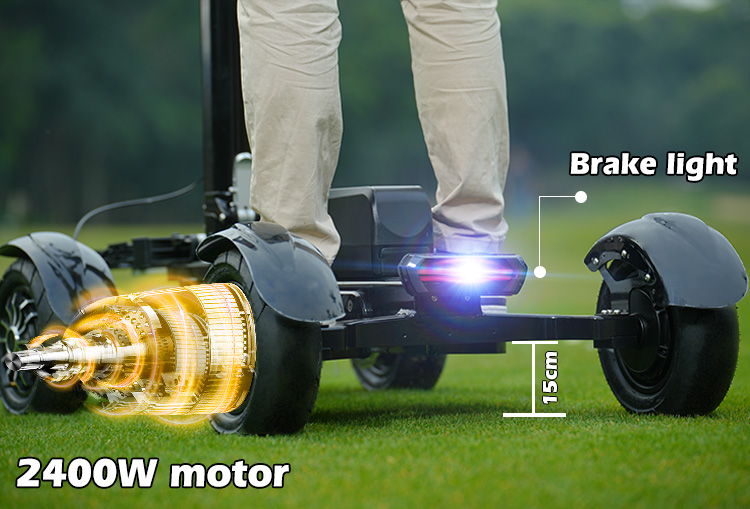 fat tire electric golf scooter