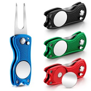 Blue 5-in-1 Premium Divot Tool Golf Essential | Aeswgof Pro