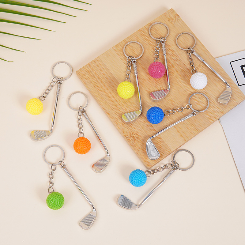 luxury golf keychain gift