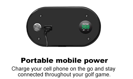 golf trolley with battery