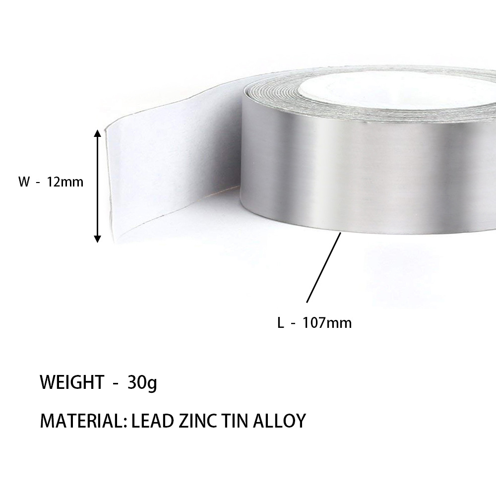 Aeswgof multi-weight lead tape