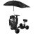 Black (With seat & umbrella)
