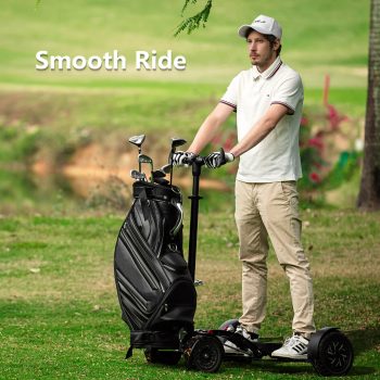 Aeswgof golf scooter Trolly 2-in-1 cart with umbrella