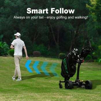 The #1 Remote Golf Push Cart – Powerful & Smart Caddy!